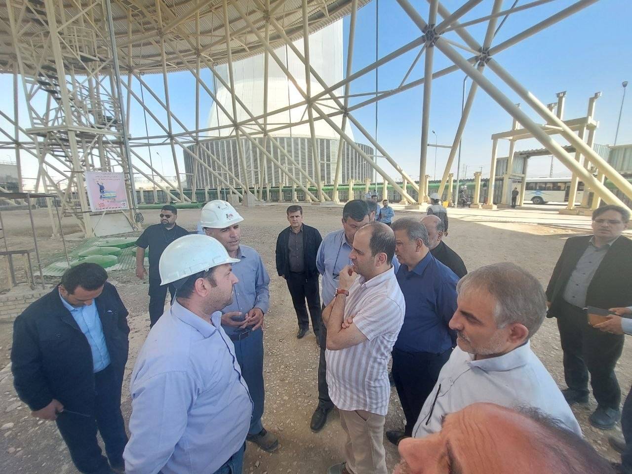 بازدید مدیران ارشد از پروژه کولینگ همدان